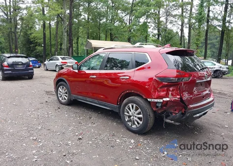 2020 Nissan Rogue Sv Fwd z USA, uszkodzony, nr VIN 5N1AT2MT8LC787578